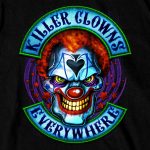 Hot Leathers GMD1518 Men’s Black Killer Clowns Double Sided T-Shirt - Image 2