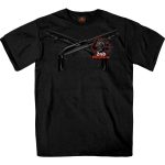 Hot Leathers GMD1520 Men’s Black The Best Defense 2nd Amendment Short Sleeve T-Shirt - Image 3
