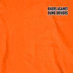 Hot Leathers GMD2090 Mens ‘Bikers Against Dumb Drivers’ Long Sleeve Safety Orange Shirt - Image 4