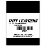 Hot Leathers GMD2158 Men’s ‘2nd Amendment America’s Original Homeland Security’ Long Sleeve Black T-Shirt - Image 4