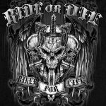 Hot Leathers GMD5015 Men’s Black Ride or Die Skull Sleeveless Denim Button Shirt - Image 3