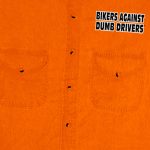 Hot Leathers GMD5090 Mens ‘Can You See Me Now A****** Sleeveless  Safety Orange Denim Shirt - Image 3