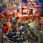 Hot Leathers GMD5407 Mens ‘Remembrance’ Sleeveless Blue Denim Shirt - Image 3