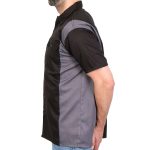 Hot Leathers GMM1002 Men’s Mechanics 2-Tone Sides Button Up Heavy-Duty Work Shirt for | Classic Mechanic Work Shirt - Image 5