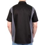 Hot Leathers GMM1002 Men’s Mechanics 2-Tone Sides Button Up Heavy-Duty Work Shirt for | Classic Mechanic Work Shirt - Image 4
