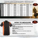 Hot Leathers GMM1002 Men’s Mechanics 2-Tone Sides Button Up Heavy-Duty Work Shirt for | Classic Mechanic Work Shirt - Image 3