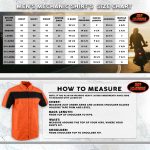 Hot Leathers GMM1007 Men’s 2 Tone Striped Orange/Black Button Up Heavy-Duty Work Shirt for | Classic Mechanic Work Shirt - Image 3