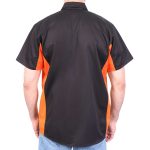 Hot Leathers GMM1008 Men’s 2 Tone Lowsides Button Up Heavy-Duty Work Shirt for | Classic Mechanic Work Shirt - Image 5