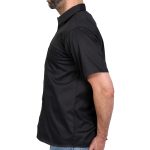Hot Leathers GMM1009 Men’s Mechanic Black Button Up Heavy-Duty Work Shirt for | Classic Mechanic Work Shirt - Image 4