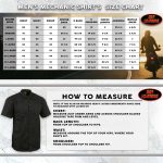 Hot Leathers GMM1009 Men’s Mechanic Black Button Up Heavy-Duty Work Shirt for | Classic Mechanic Work Shirt - Image 3