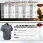Hot Leathers GMM1010 Men’s Mechanic Charcoal Button Up Heavy-Duty Work Shirt for | Classic Mechanic Work Shirt - Image 3