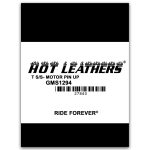 Hot Leathers GMS1294 Men’s Motor Pin Up Black Short Sleeve T-Shirt - Image 2