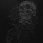 Hot Leathers Men’s Sweet Demise V-Neck T-Shirt GMS1500 - Image 5