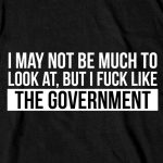 Hot Leathers Men’s Like The Government T-Shirt GMS1502 - Image 2