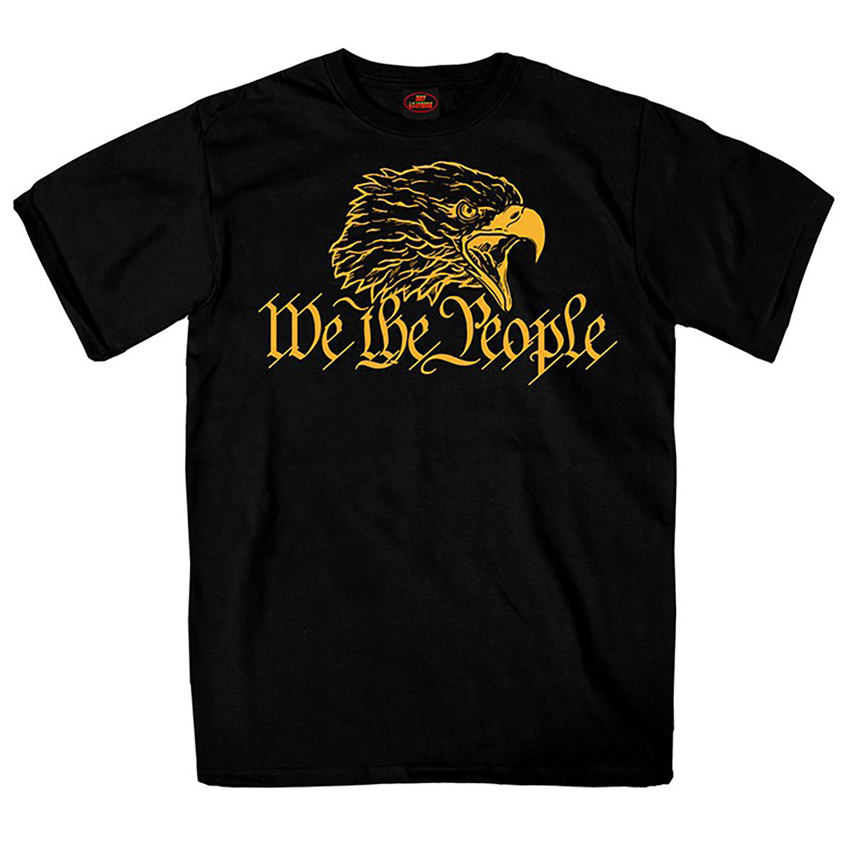 Hot Leathers GMS1515 Men’s Black ‘We the People’ Black T-Shirt