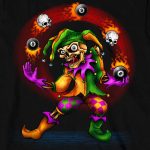 Hot Leathers GMS2526 Men’s Black Long Sleeve Juggler T-Shirt - Image 2