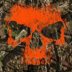 Men’s Mossy Oak & Hot Leathers Mashup Jungle Skull Camo Zipper Hoodie GMZ4471 - Image 4