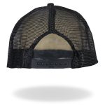 Hot Leathers GSH1016 Try Stomping This American Flag Black Trucker Hat - Image 5