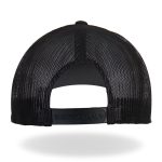 Hot Leathers GSH1020 Black ‘Back Off Bone Finger’ Snap Back Hat - Image 4