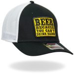 Hot Leathers GSH1024 Can’t Drink Bacon Trucker Hat - Image 5