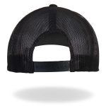 Hot Leathers Gray And Black Trucker Hat Dirty Hands GSH1043 - Image 4