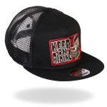 Hot Leathers GSH2002 Bobber Monster Snap Back Ball Cap - Image 3