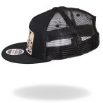 Hot Leathers GSH2003 Tattooed for Life Skull and Bolts Snap Back Hat - Image 2