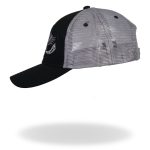 Hot Leathers GSH2006 Eagle Tattoo Trucker Black and Grey Hat - Image 2