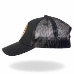 Hot Leathers GSH2008 Piss and Moan Club Black Snapback Hat - Image 3
