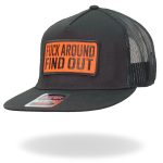 Hot Leathers GSH2010 Fuck Around Find Out Snapback Hat - Image 2