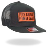 Hot Leathers GSH2010 Fuck Around Find Out Snapback Hat - Image 6