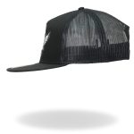 Hot Leathers GSH2017 Skull Bones Wings Snapback Hat - Image 3
