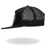 Hot Leathers GSH2023 Black Circle Skull Snapback Hat - Image 5