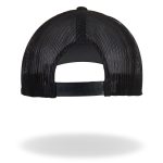 Hot Leathers GSH2023 Black Circle Skull Snapback Hat - Image 2