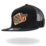 Hot Leathers GSH2025 Black All American Hilbilly Snapback - Image 4