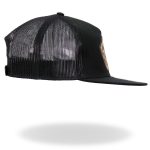 Hot Leathers GSH2025 Black All American Hilbilly Snapback - Image 6