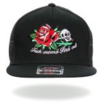 Hot Leathers GSH2026 Black Fuck Around Find Out Snapback Hat - Image 3