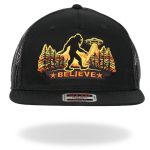 Hot Leathers Black Believe Bigfoot Snapback Hat GSH2029 - Image 6
