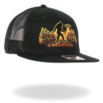 Hot Leathers Black Believe Bigfoot Snapback Hat GSH2029 - Image 5