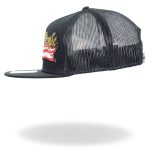 Hot Leathers We The People Snap Back Flat Brim Hat GSH2043 - Image 3