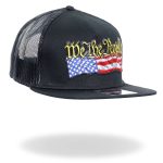 Hot Leathers We The People Snap Back Flat Brim Hat GSH2043 - Image 6