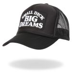 Hot Leathers Small Dick Big Dreams Snap Back Trucker Hat GSH2050 - Image 2