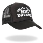 Hot Leathers Small Dick Big Dreams Snap Back Trucker Hat GSH2050 - Image 5