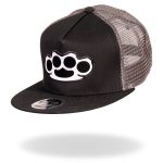Hot Leathers GSH4003 Brass Knuckles Hardcore Snap Back Hat - Image 2
