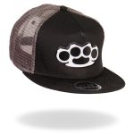 Hot Leathers GSH4003 Brass Knuckles Hardcore Snap Back Hat - Image 6
