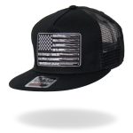 Hot Leathers GSH4004 American Flag Bullets Snap Back Hat - Image 2