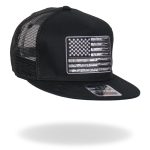 Hot Leathers GSH4004 American Flag Bullets Snap Back Hat - Image 6