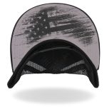 Hot Leathers GSH4004 American Flag Bullets Snap Back Hat - Image 7