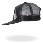 Hot Leathers Black Skeleton Hand DILLIGAF Snapback Hat GSH4007 - Image 3