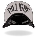 Hot Leathers Black Skeleton Hand DILLIGAF Snapback Hat GSH4007 - Image 7